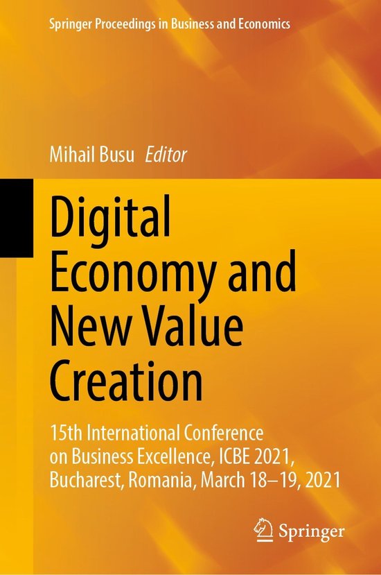 Springer Proceedings in Business and Economics- Digital Econ ... - cover