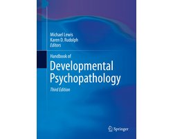 Omslag van Handbook of Developmental Psychopathology