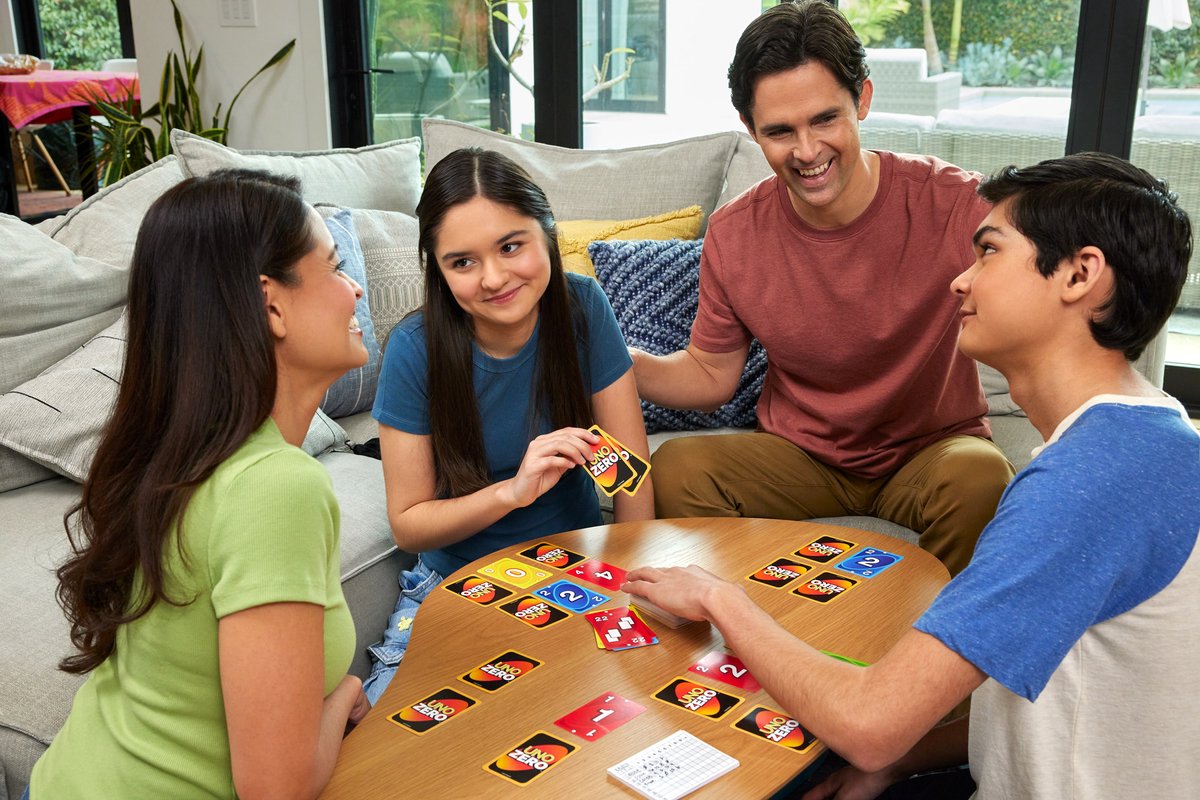 Mattel Games UNO Zero - Kaartspel voor kinderen, volwassenen en spelletjesavonden — afbeelding 7