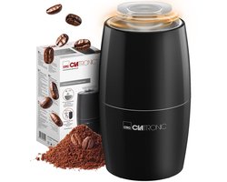 Clatronic KSW 3806 - Koffiemolen - Zwart -Slagmessen