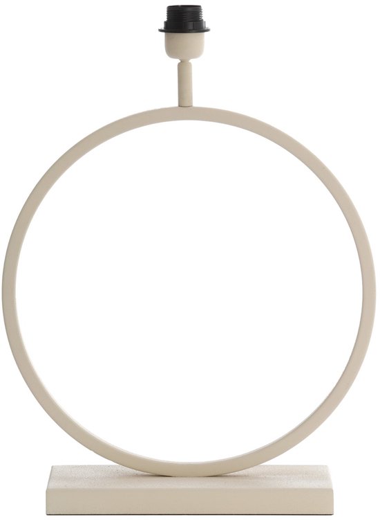 Light&living Pied de lampe 40x12,5x52 cm LIVA crème