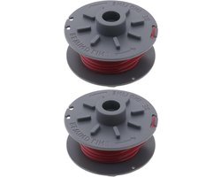 Allecto Plus - Grastrimmerspoel 2 stuks - Geschikt voor Gardena Turbotrimmer - Kabellengte 6m - Kabeldiameter 15mm - 60x35mm snaartrimmerspoel