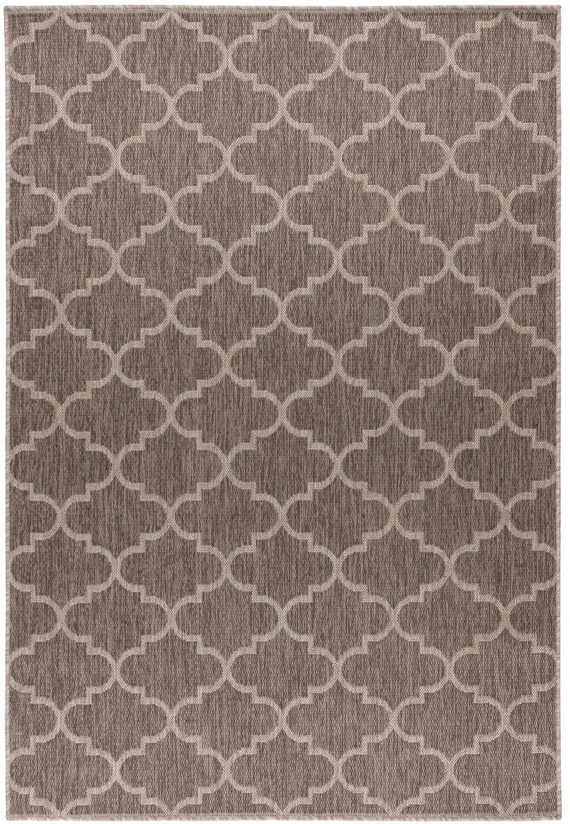 Muratap Casa Oriental - Buitenkleed – Indoor & Outdoor, Sisal-Look Vloerkleed, Weerbestendig, Tuin, Balkonkleed - Taupe