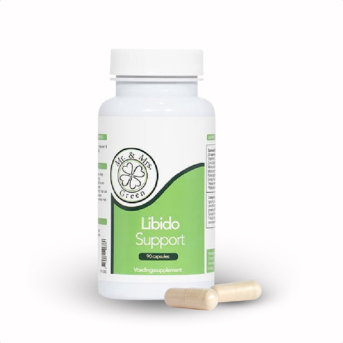 Goedkoopste Mr and Mrs Green - Libido Support Supplement - Natuurlijke Kruiden - Voor Mannen & Vrouwen - Met Ginseng & Ginkgo Biloba