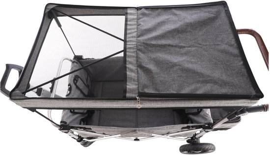 FUXTEC Bolderkar FX-CTL900 - Opvouwbaar - grijs van FUXTEC — afbeelding 2