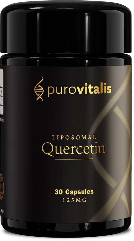 Purovitalis Liposomal Quercetin, 30 capsules, 125 mg.