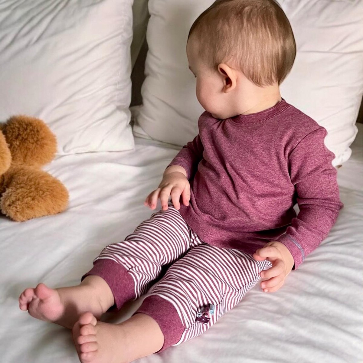 Baby-T-shirt met lange mouwen OrganicEra biologische baby L/S T-shirt
