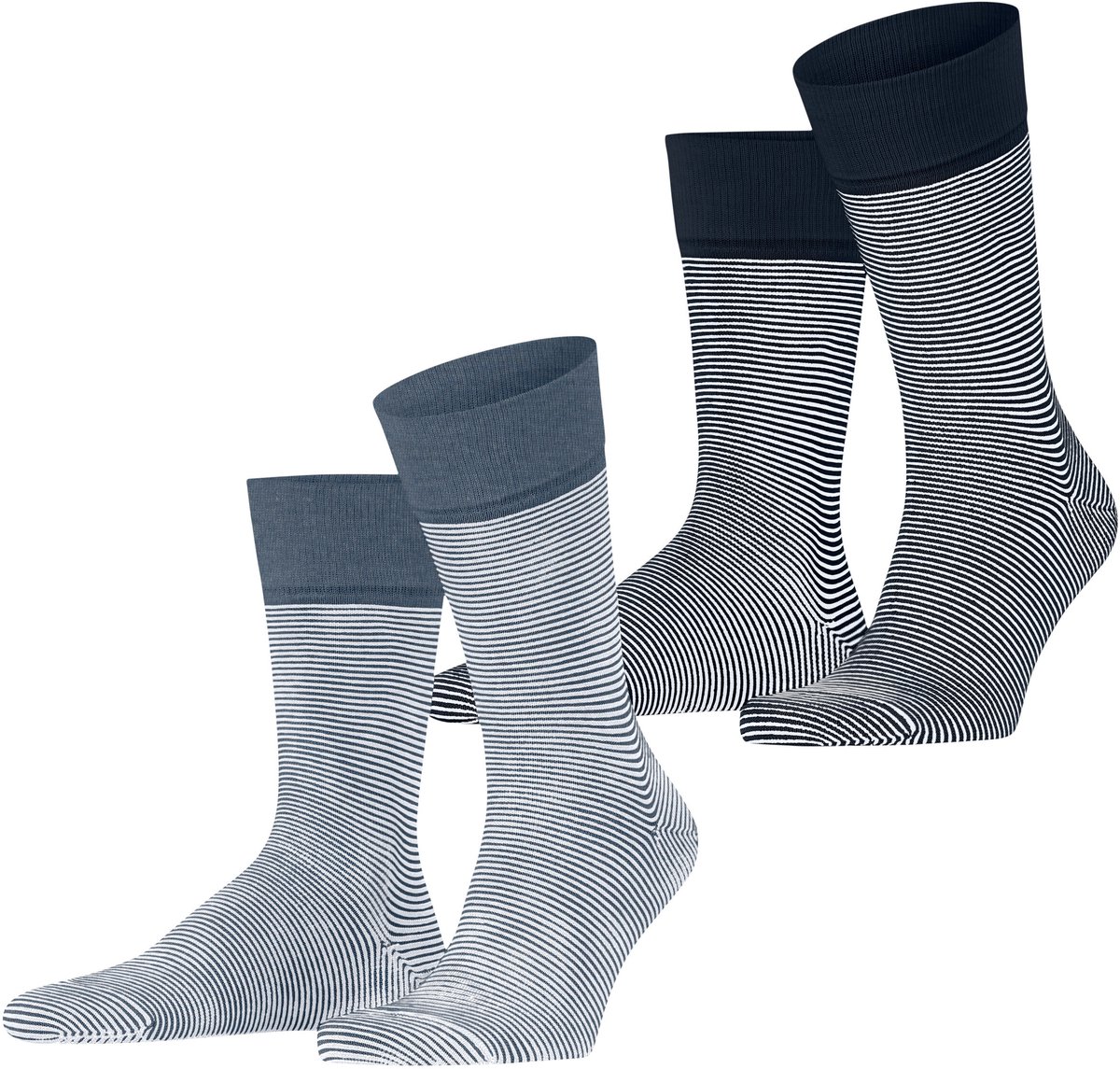 Esprit Sokken Allover Stripe 2-Pack