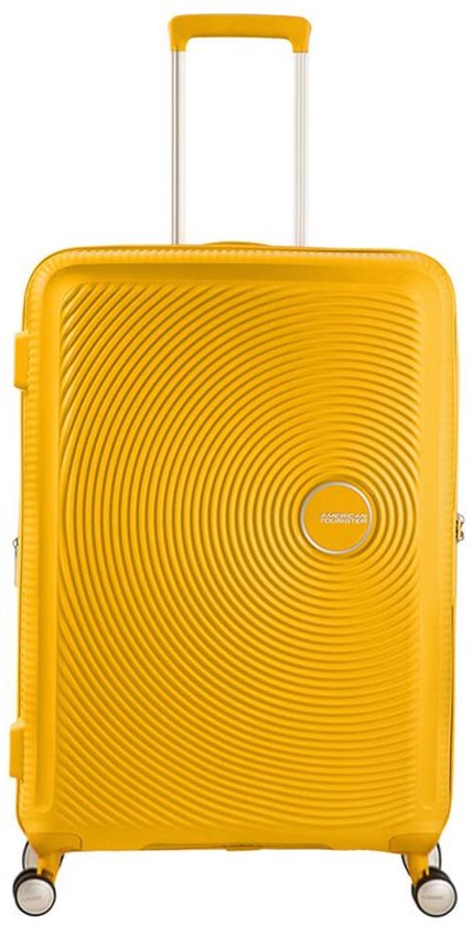 American Tourister Koffer - Soundbox Spinner 67/24 Tsa uitbreidbaar - Golden Yellow - 81 l
