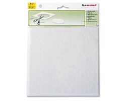 Fix-o-moll viltglijder 20x20cm wit