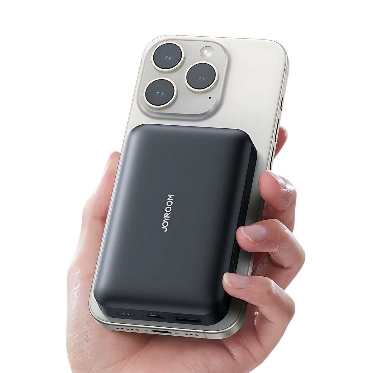 JOYROOM 10000mAh MagSafe Powerbank Draadloos Snelladen Zwart - Shenzhen Nito Power Source Technology Co., Limited - €39,95