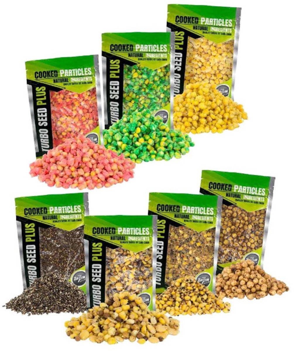 Carp Zoom Turbo Seed Plus 1kg hemp - Partikels