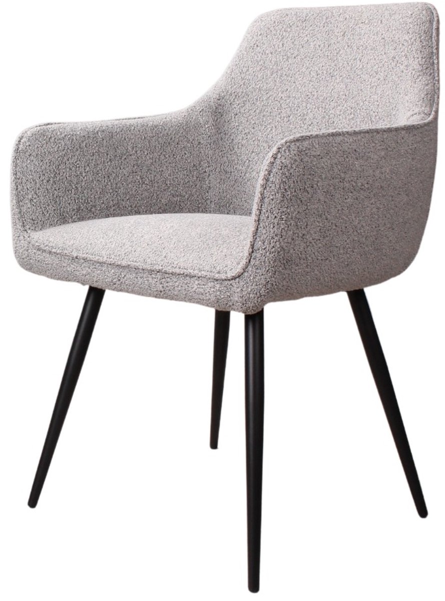 DS4U® Ravi 3.0 eetkamerstoel boucle - grijs