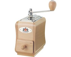 Houten Koffiemolen met Keramisch Molenwerk - Handmatige Bonenmaler
