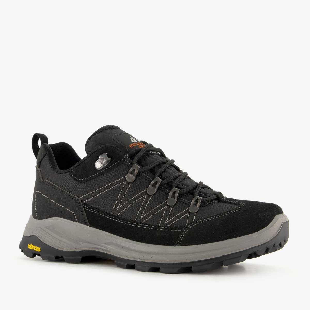 Mountain Peak heren cat. A wandelschoenen vibram zool – Uitneembare zool Zwart