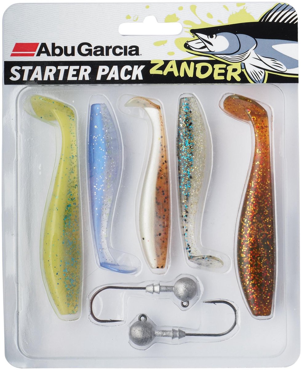 Abu Garcia Starter Pack Zander Kunstaas Set (7pcs) - Shad