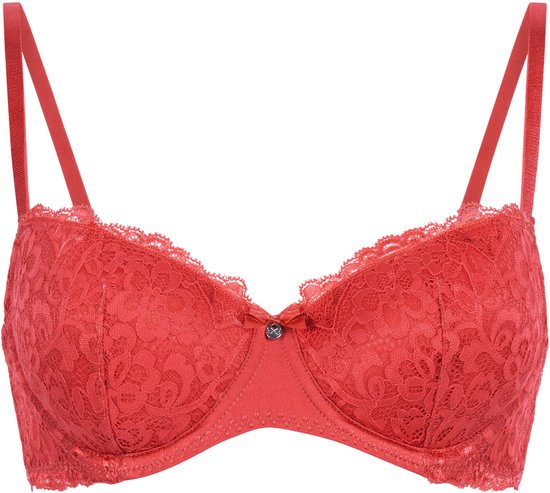 Soutien-gorge préformé Hunkemöller Marine Rouge
