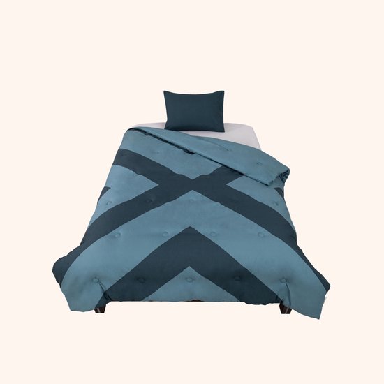 Drøm Night Grid - Het hoesloos dekbed zonder overtrek voor tieners