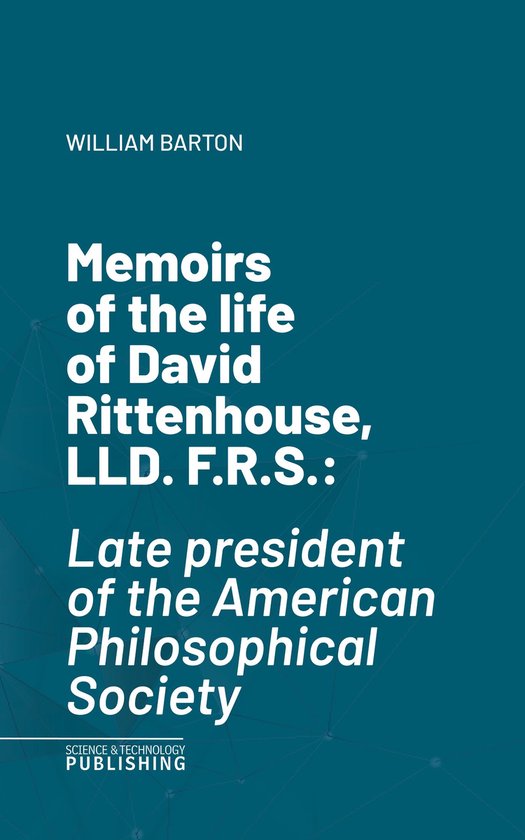Memoirs of the life of David Rittenhouse, LLD. F.R.S. - cover