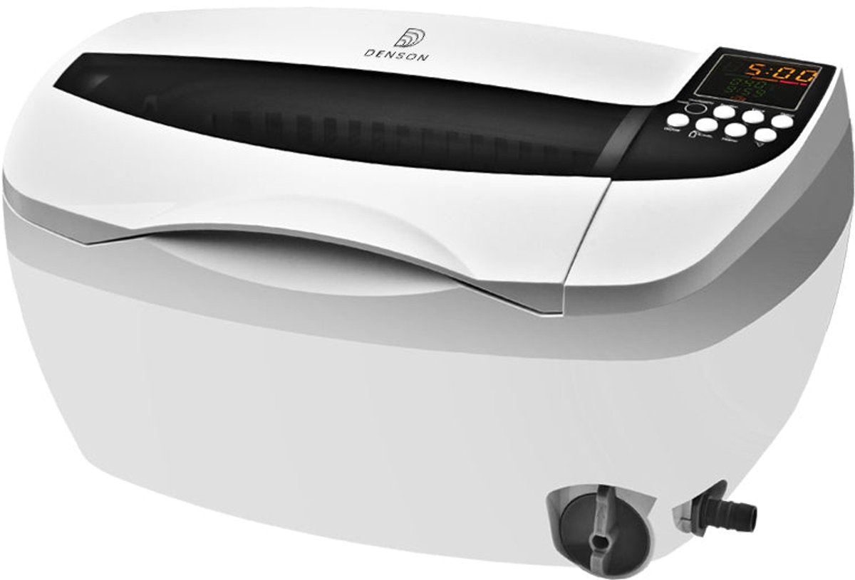 Ultrasone Reiniger Professioneel DENSON ACD-4830 3,0L 150W – Ultrasoon Reinigingsapparaat met Verwarming, Digitale Timer en Afvoer – Salon & Medisch Gebruik