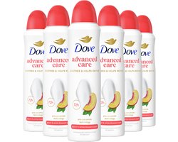 Dove -Anti-transpirant Deodorant Spray - Peach & White Blossom - 6 x 150 ml
