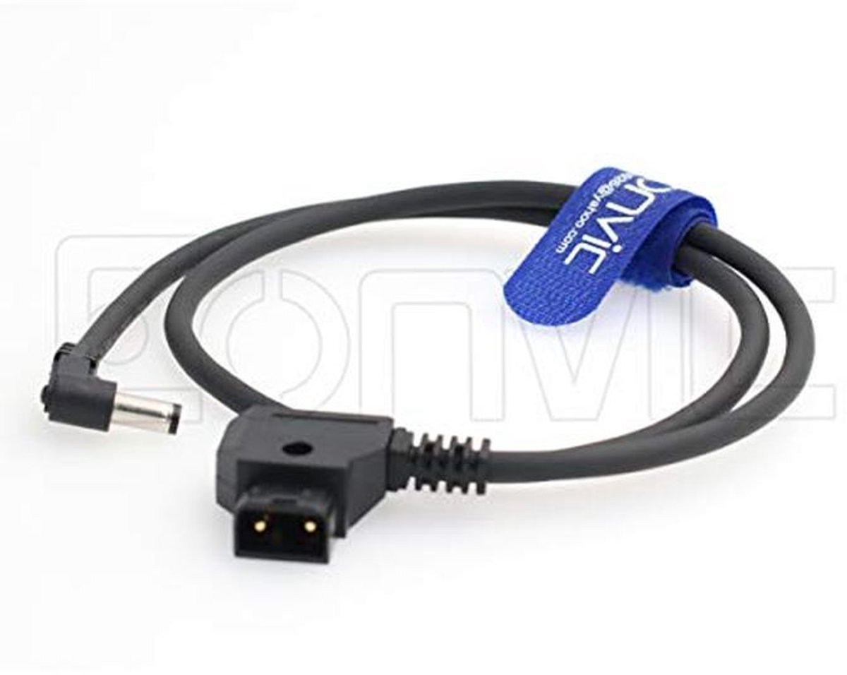 12V V-Mount D-Tap naar 2.1x5.5mm DC Barrel Power Kabel voor Atomos Shogun Monitor