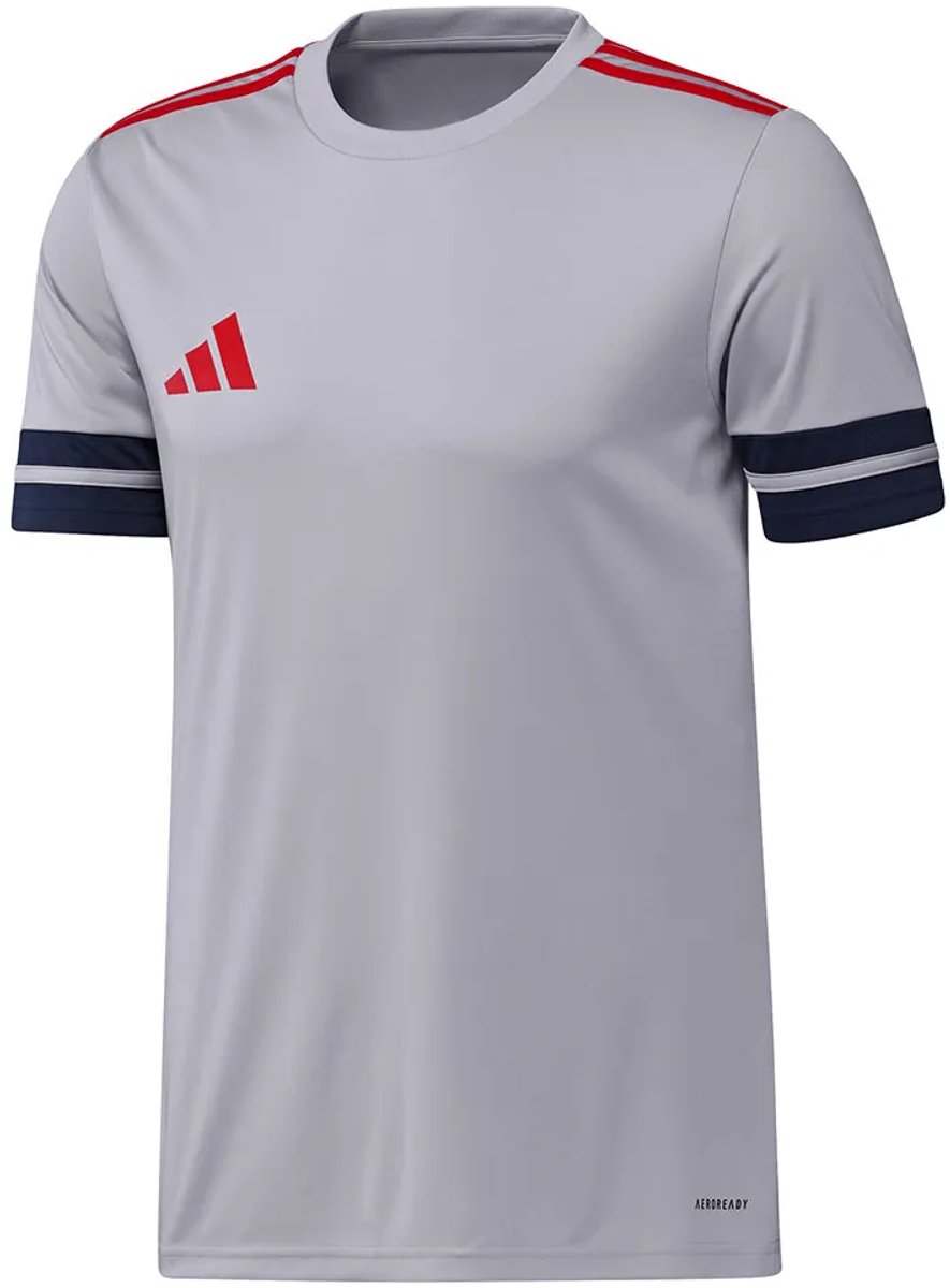 Adidas Squadra 25 T-shirt Met Korte Mouwen Grijs L Man