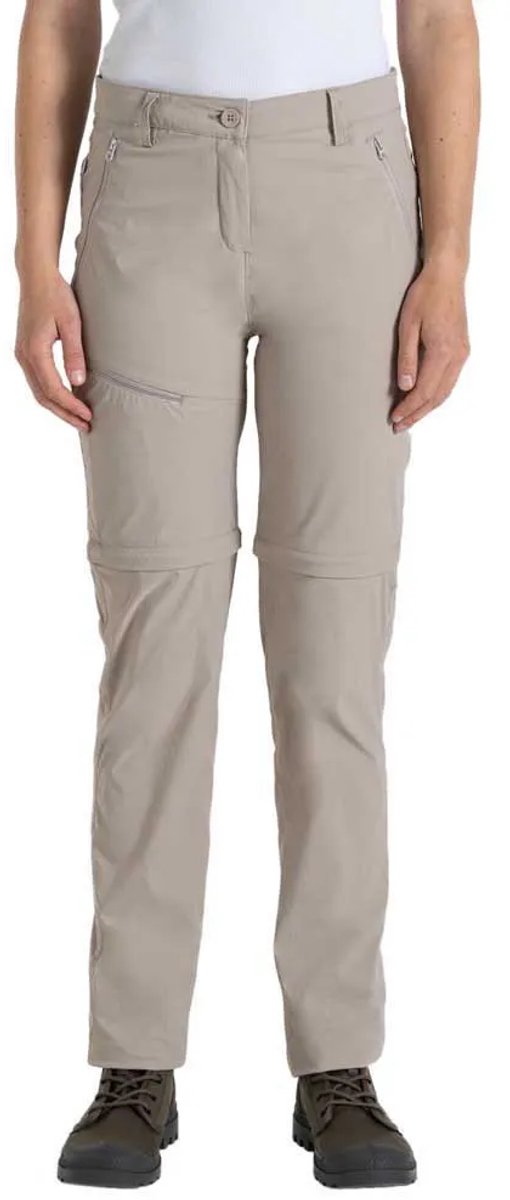 Craghoppers Nosilife Pro Broek Beige 34 / Short Vrouw