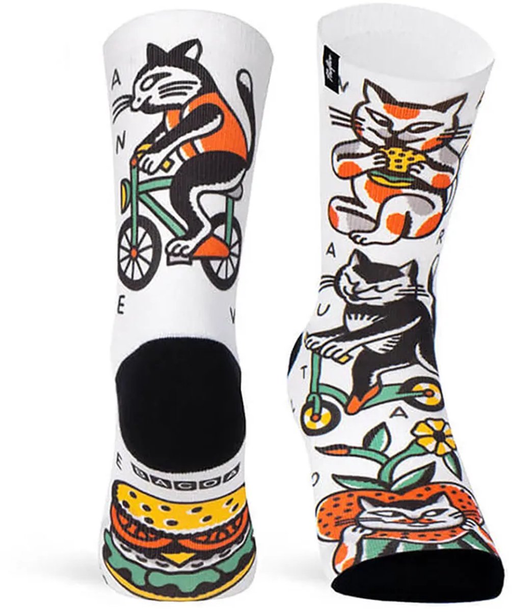 Pacific Socks Bacoa Cats Sokken Veelkleurig EU 37-41 Man,Vrouw