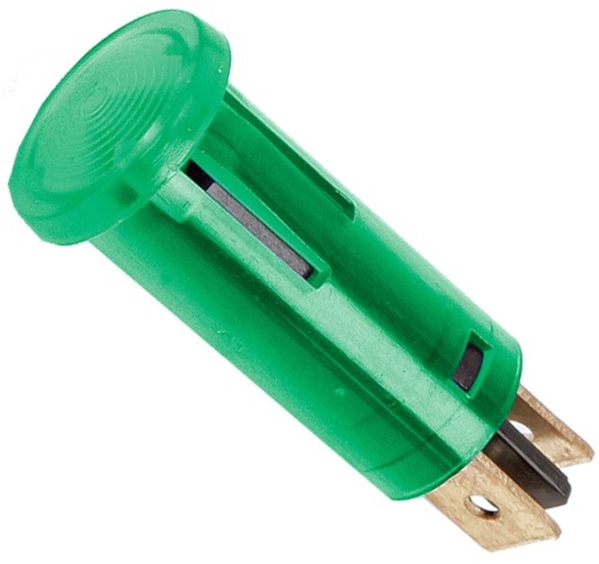 10x Groen Controlelampje 220V AC – Indicatorlamp Voor Industriële Machines En Apparatuur – Inbouw Signaallamp Met 6,3 Mm Steekaansluitingen – Montagegat 12 Mm – Groene Indicator Light Voor Netspanning – Verkoopeenheid 10 Stuks [07920ZO]