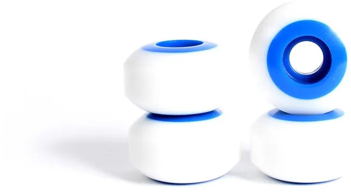 Yocaher Qball Skateboardwielen 52 x 31 mm Blauw