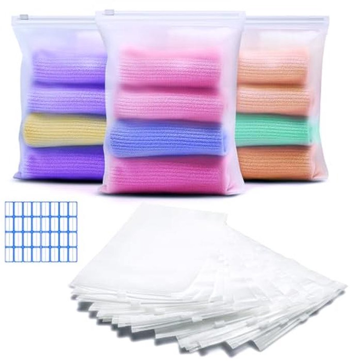 Ritszakken 17 x 25 cm - Set van 30 Stuks, Waterdicht en Geurdicht