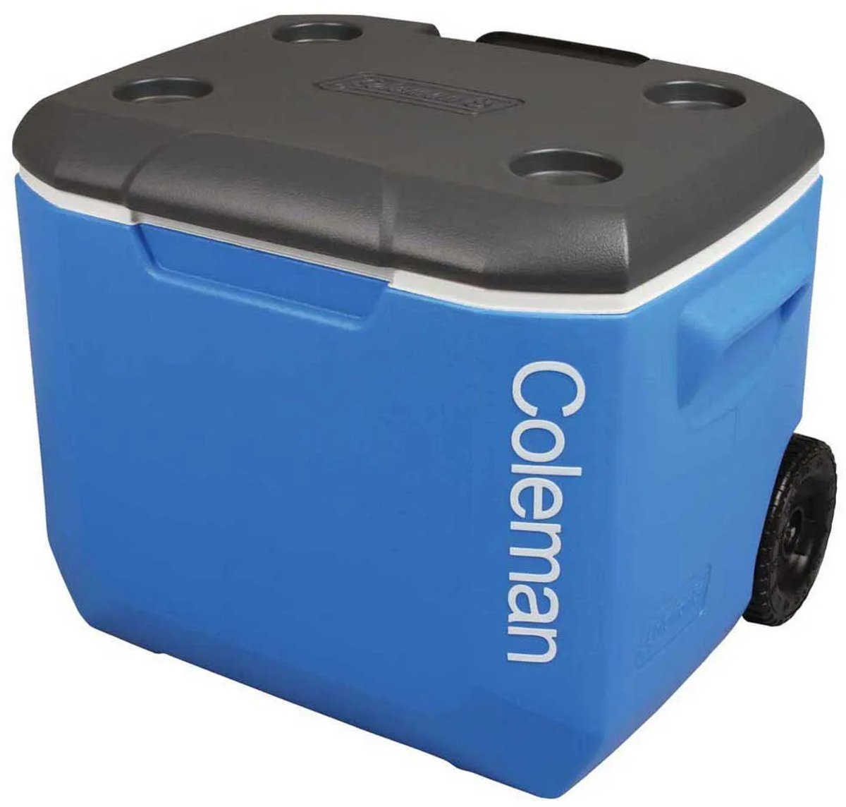Coleman 60QT Performance Koelbox - Wielen - 56 Liter - Blauw