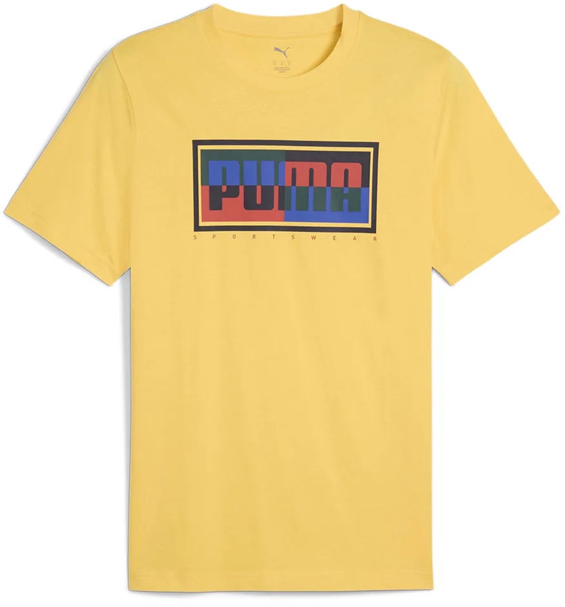 PUMA T-SHIRT GRAPHICS DOOS 68482755 r S Geel