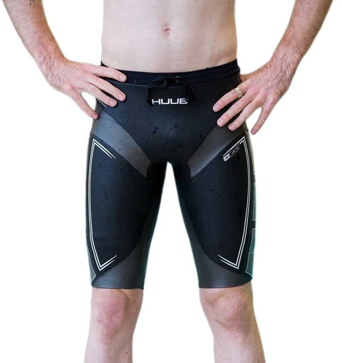 Huub Varman 2 Drijfshorts Blauw L