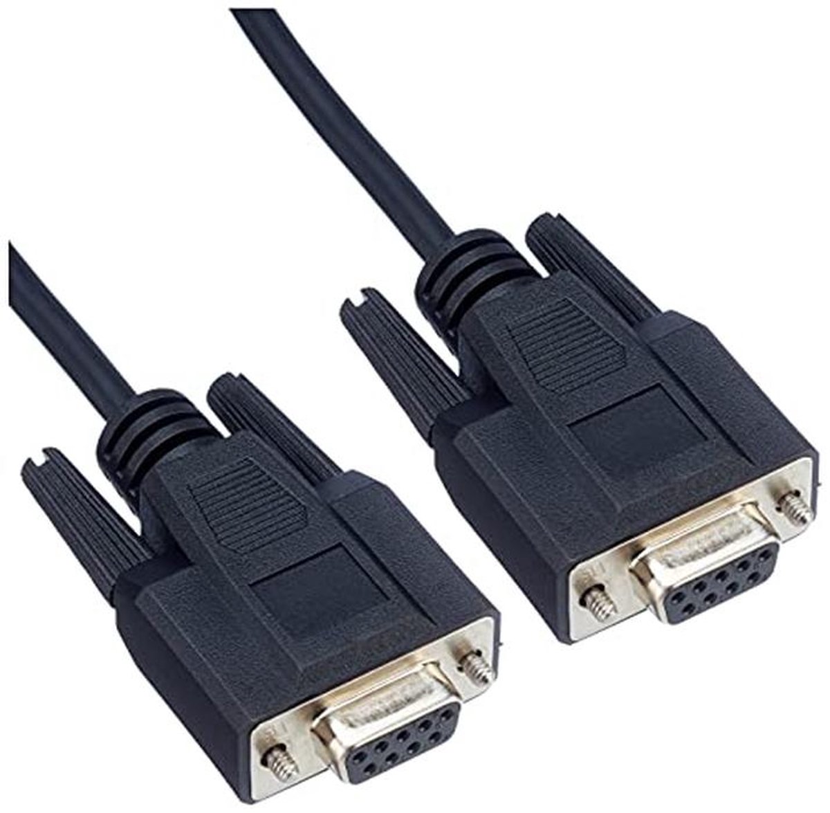 2m DB9 Vrouwelijk Naar DB9 Vrouwelijk Null Modem Seriële Kabel