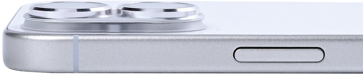 Rixus Ultra Clear Camera Protection For Apple iPhone 17 White