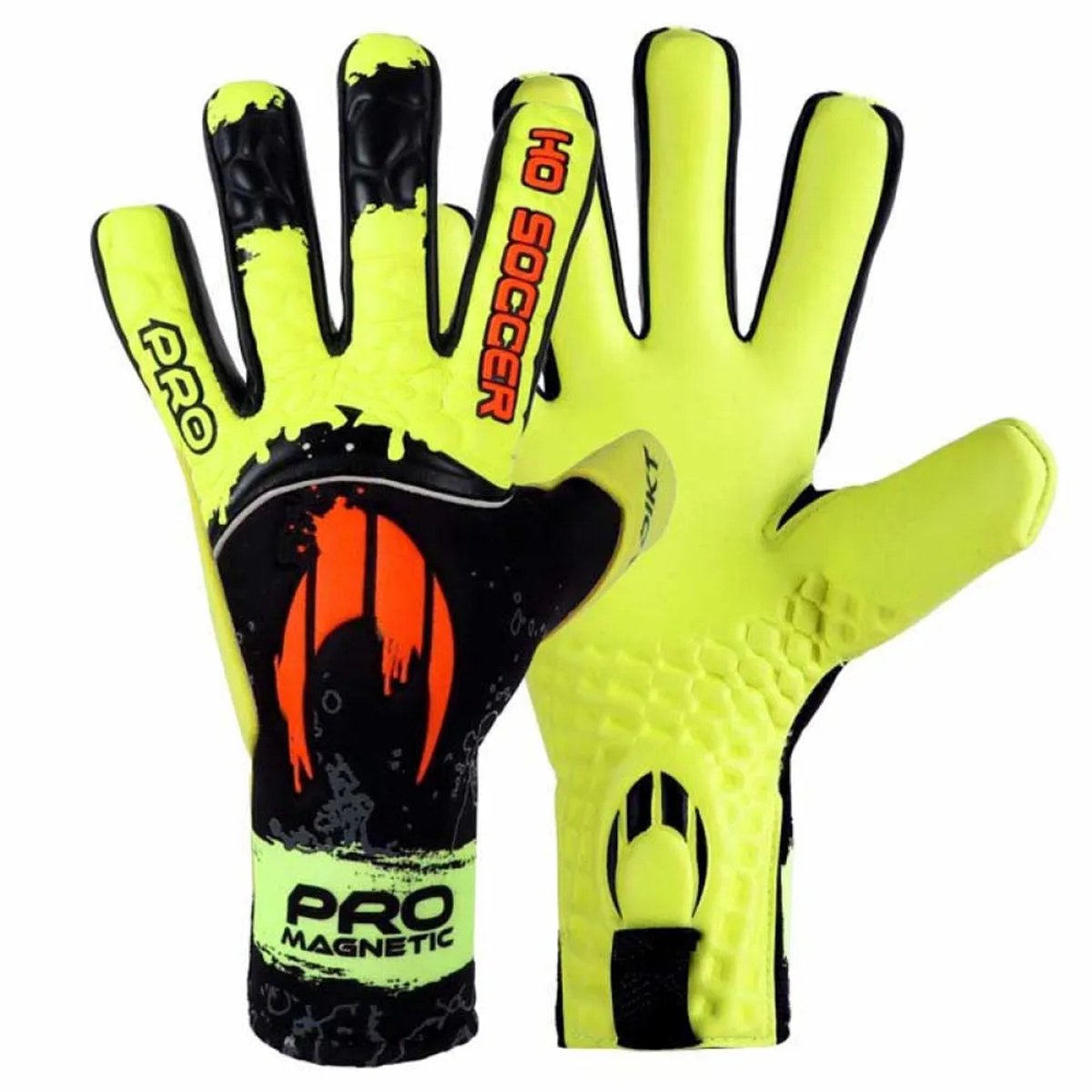 Ho Soccer Adikt Pro Magnetic Keepershandschoenen Geel 8