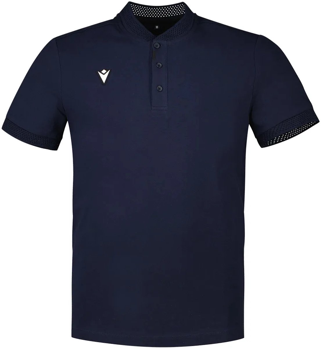Macron Patmos Ii Lange Mouw Poloshirt Oranje S Man