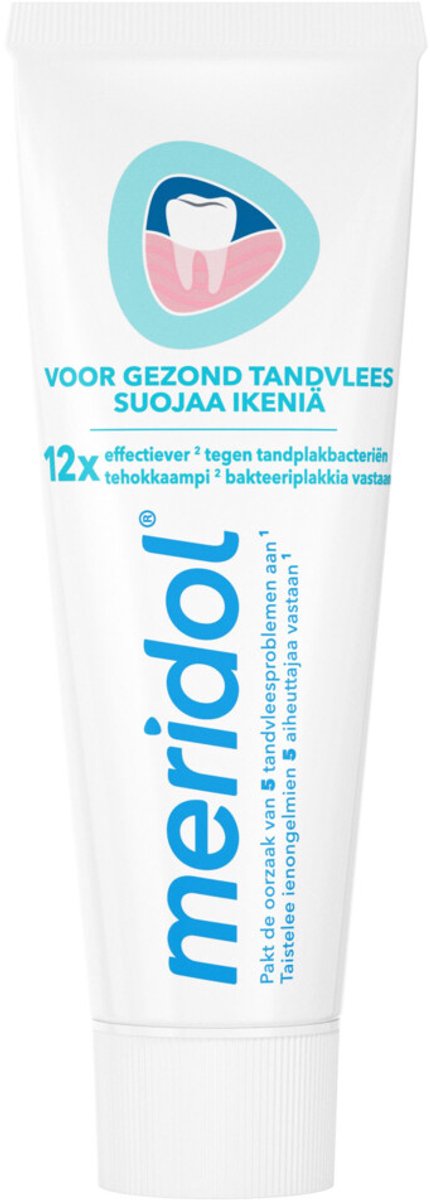 Meridol - Tandvleesbescherming Tandpasta - 6 x 75 ml - Voordeelverpakking