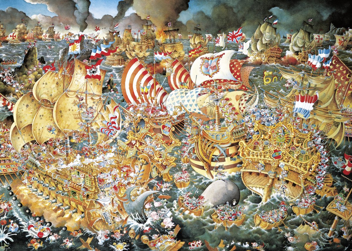 Legpuzzel - 2000 stukjes - Triangular - Trafalgar - Heye