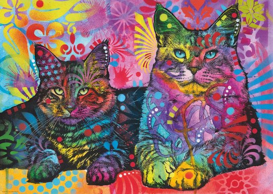 Heye Puzzel Devote.2 Cats 1000.