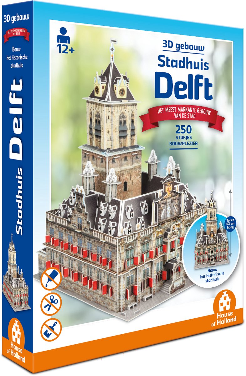 3D Gebouw - Stadhuis Delft (250)