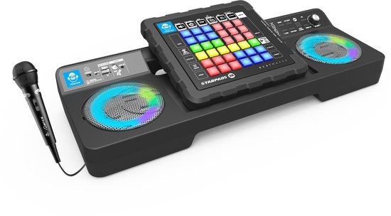 iDance DJ speelgoed mixer set Remix DJ2 met licht en geluid.