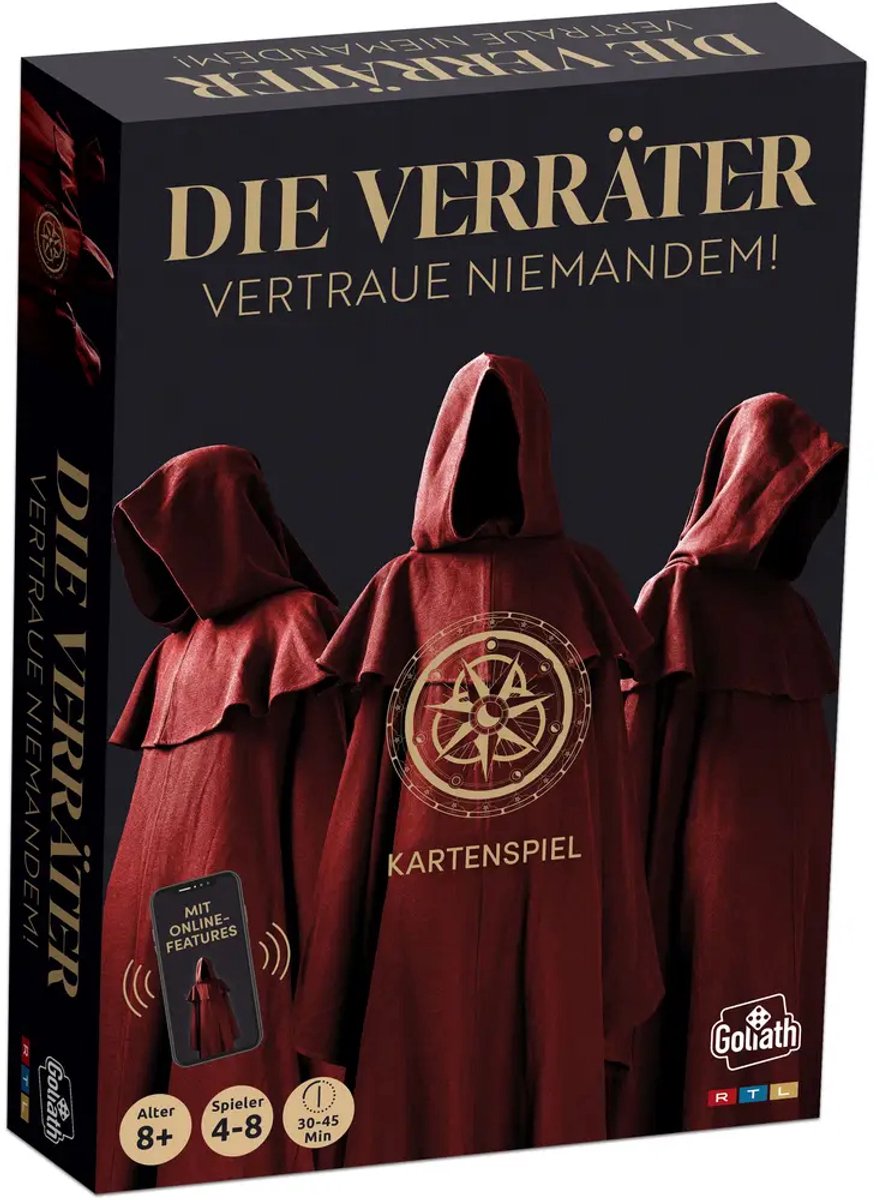Goliath kaartspel Die Verräter - spannend strategiespel voor kinderen.