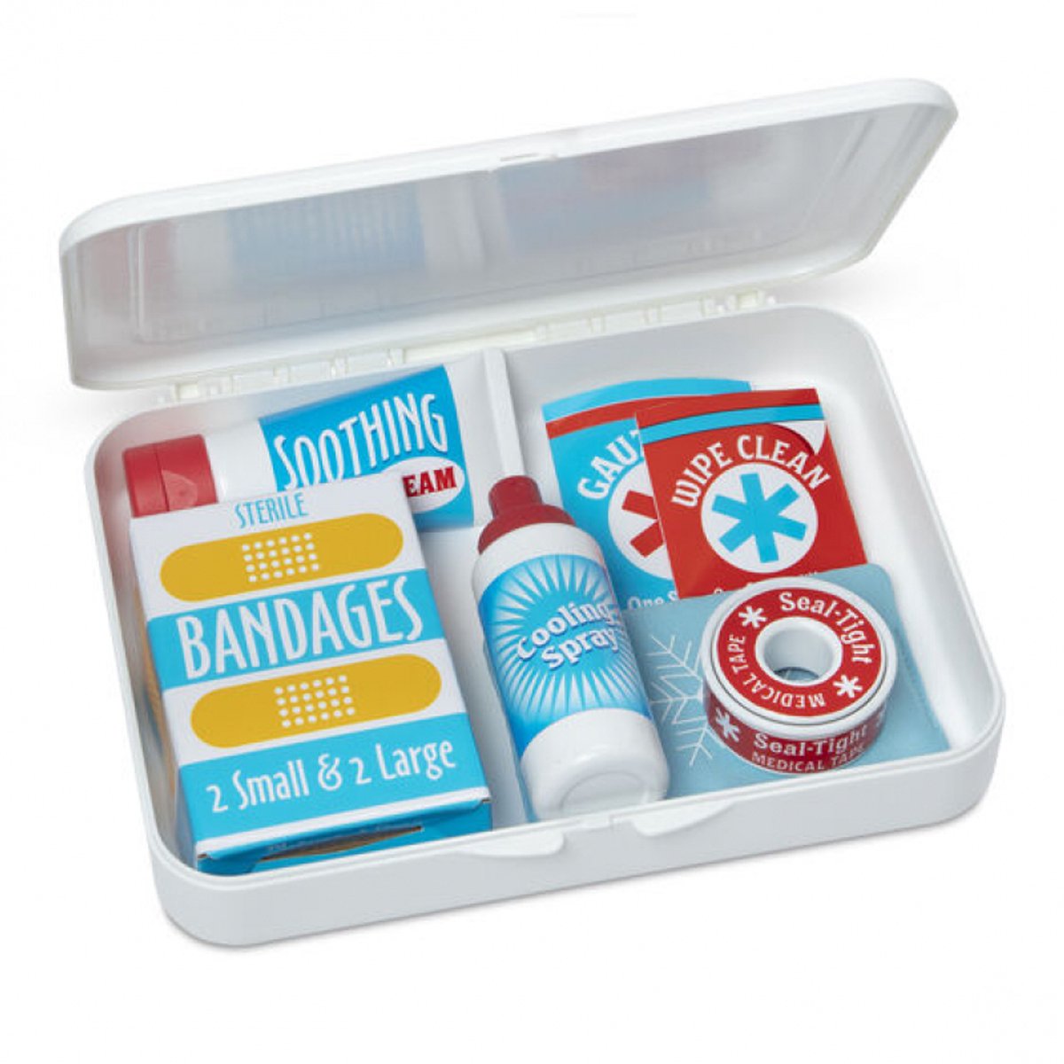 Melissa & Doug EHBO-koffer speelgoedset met accessoires - dokterskoffer. — afbeelding 5