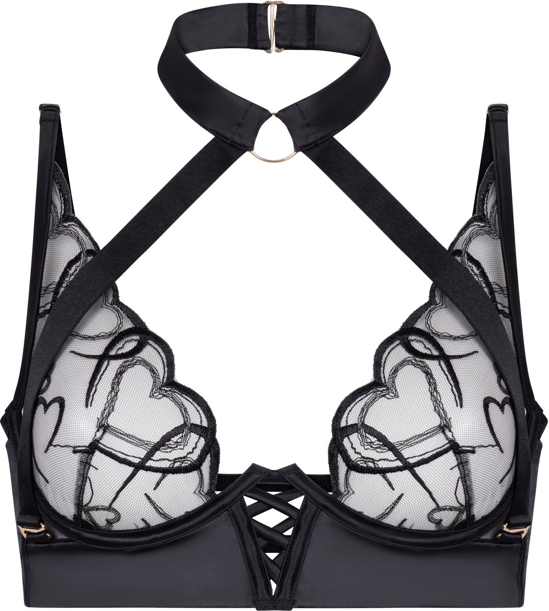 Hunkemöller Olivia Non-Padded Underwired Bra Zwart