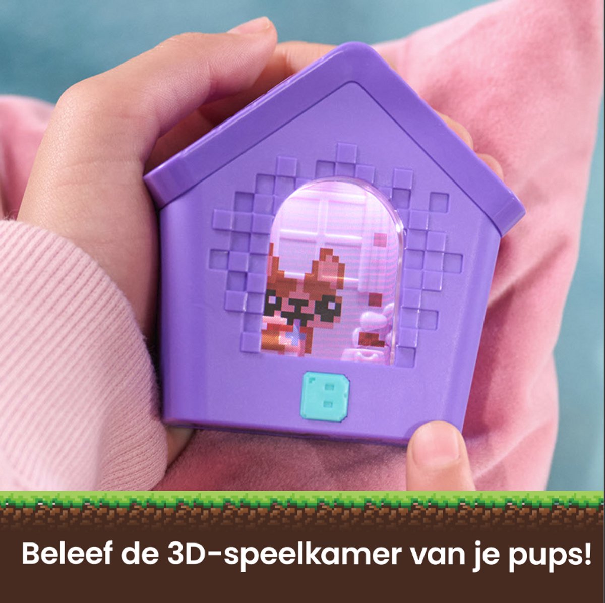 Bitzee - Doghouse - Interactief Digitaal Huisdier met 15 Puppy’s en 3D-speelkamer - Interactief speelgoed — afbeelding 3