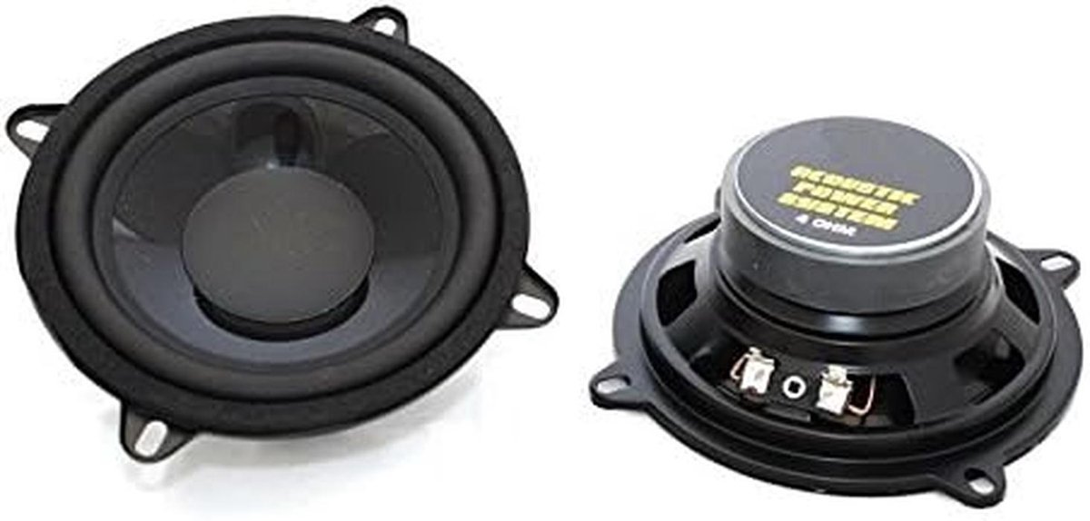 Set van 2 Auto Woofers 13 cm 100 Watt Luidsprekers