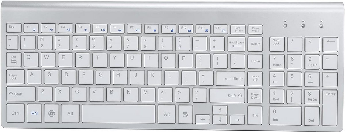 Ergonomische Draadloze Muis en Toetsenbord Set - Stil en Compact